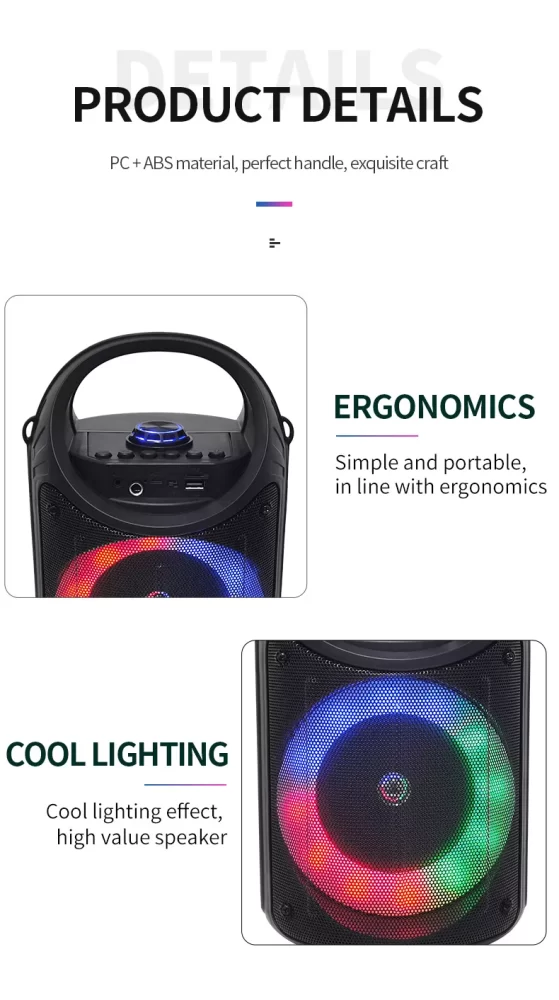 wholesale led bluetooth speaker 06