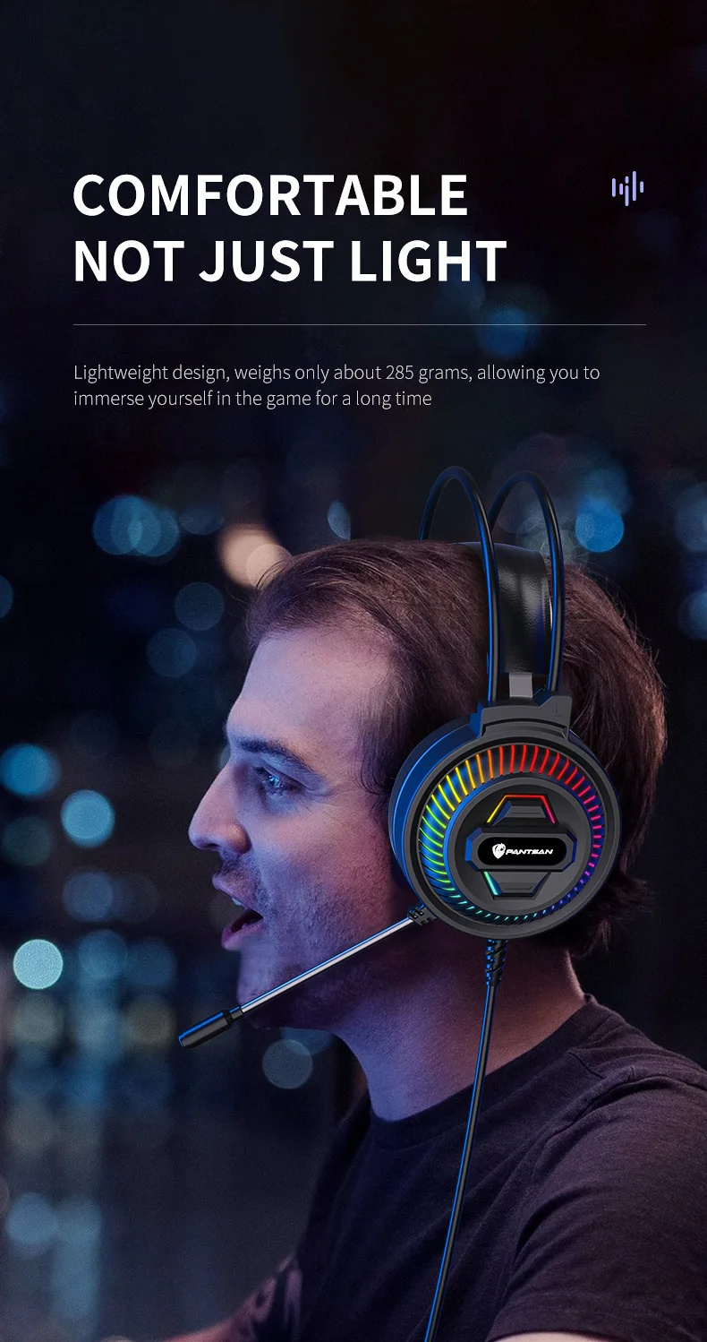 wholesale anc gaming headset 61115