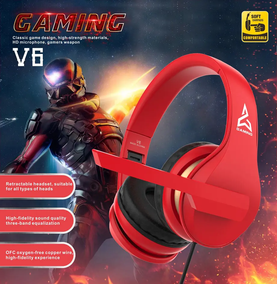 gaming headset wholesale v613