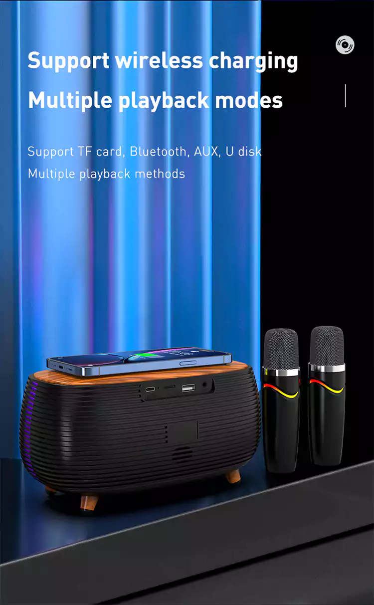 Wireless Charger Bluetooth Speaker 220614