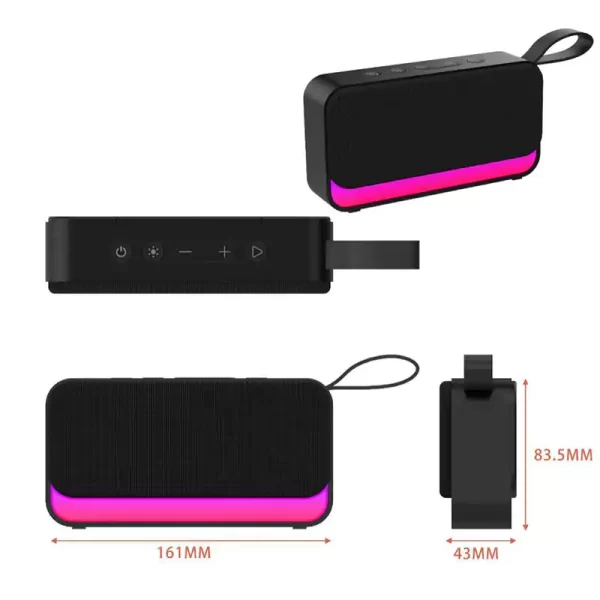wholesale mini portable speaker a1607