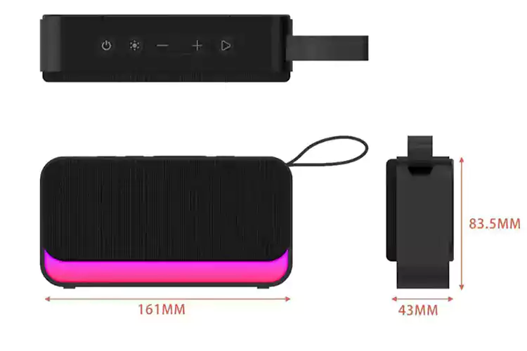 wholesale mini portable speaker a1617