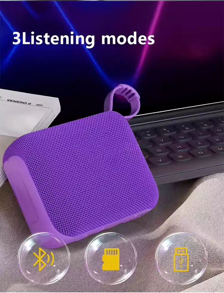 mini waterproof portable bicycle music bluetooth speaker g0415