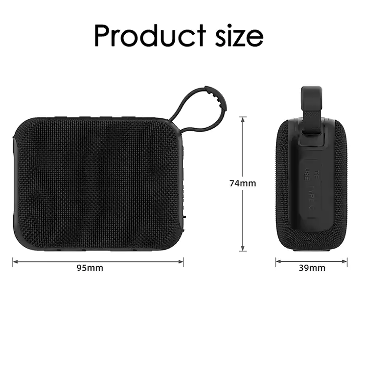 mini waterproof portable bicycle music bluetooth speaker g0419