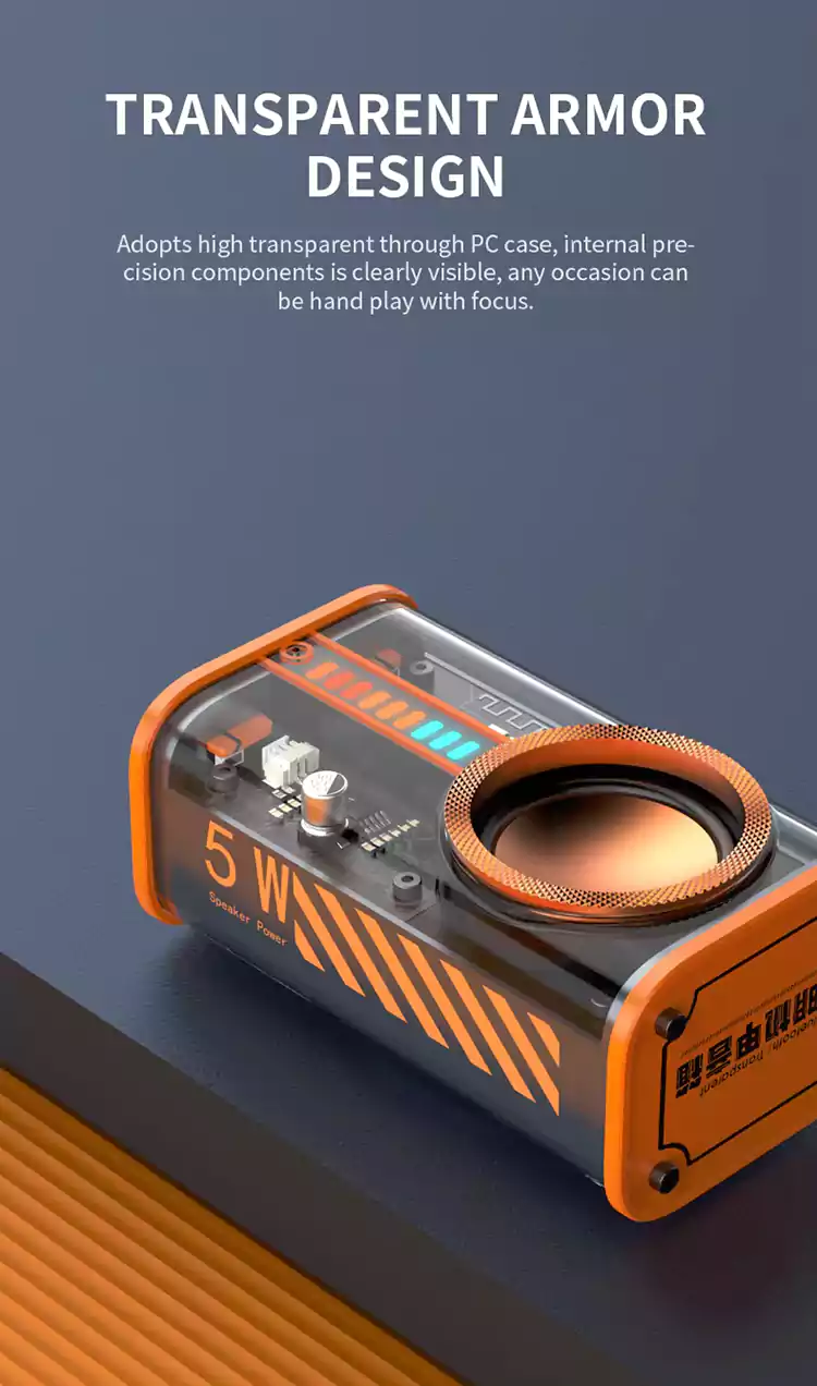 K07 BT Portable Desktop Speaker 13