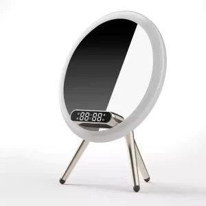 wholesale ai smart beauty mirror wireless charging bluetooth speakers q6
