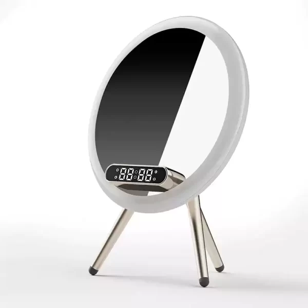 wholesale ai smart beauty mirror wireless charging bluetooth speakers q6