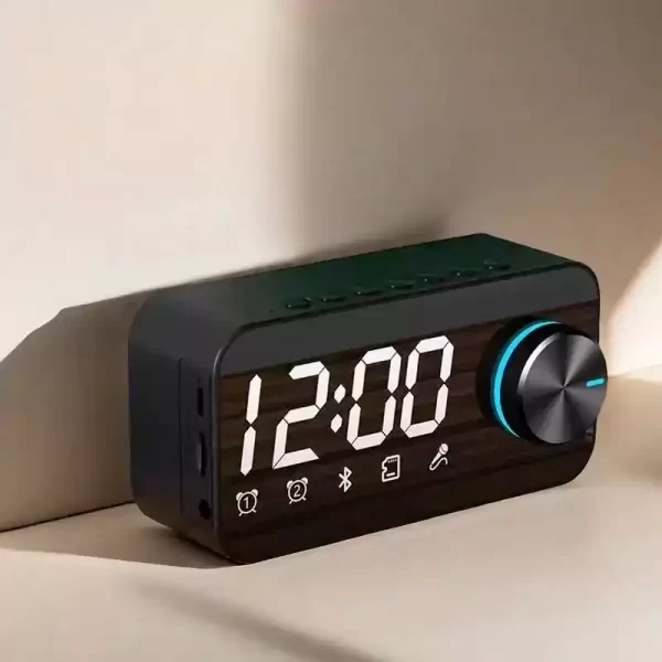 new desktop clock alarm clock wireless speaker s1602