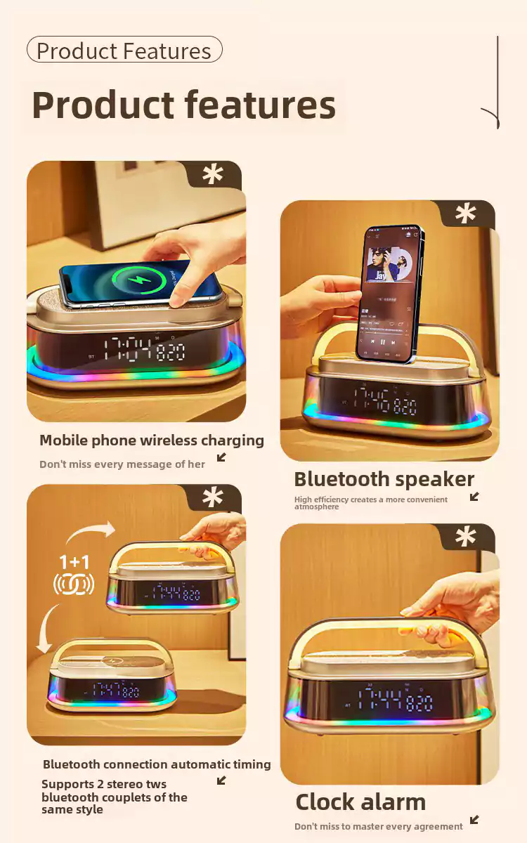 s303 wireless charger bluetooth speaker wholesale 12