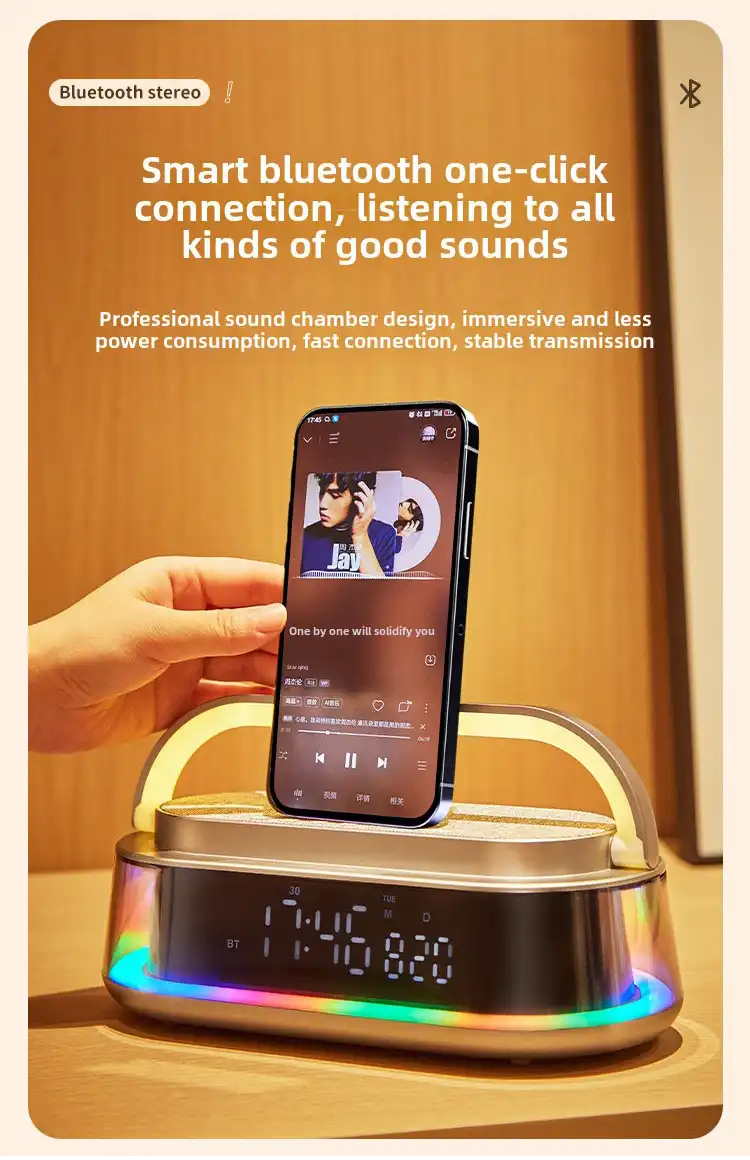 s303 wireless charger bluetooth speaker wholesale 15
