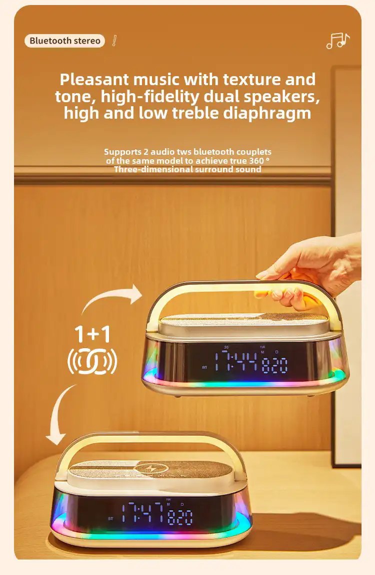 s303 wireless charger bluetooth speaker wholesale 16