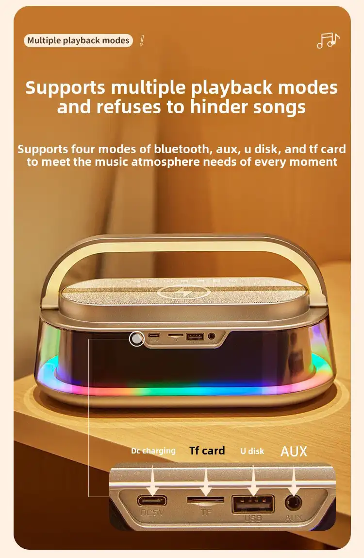 s303 wireless charger bluetooth speaker wholesale 20