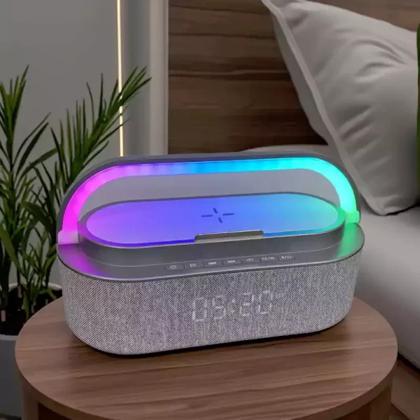 wholesale light wireless charger speaker s305