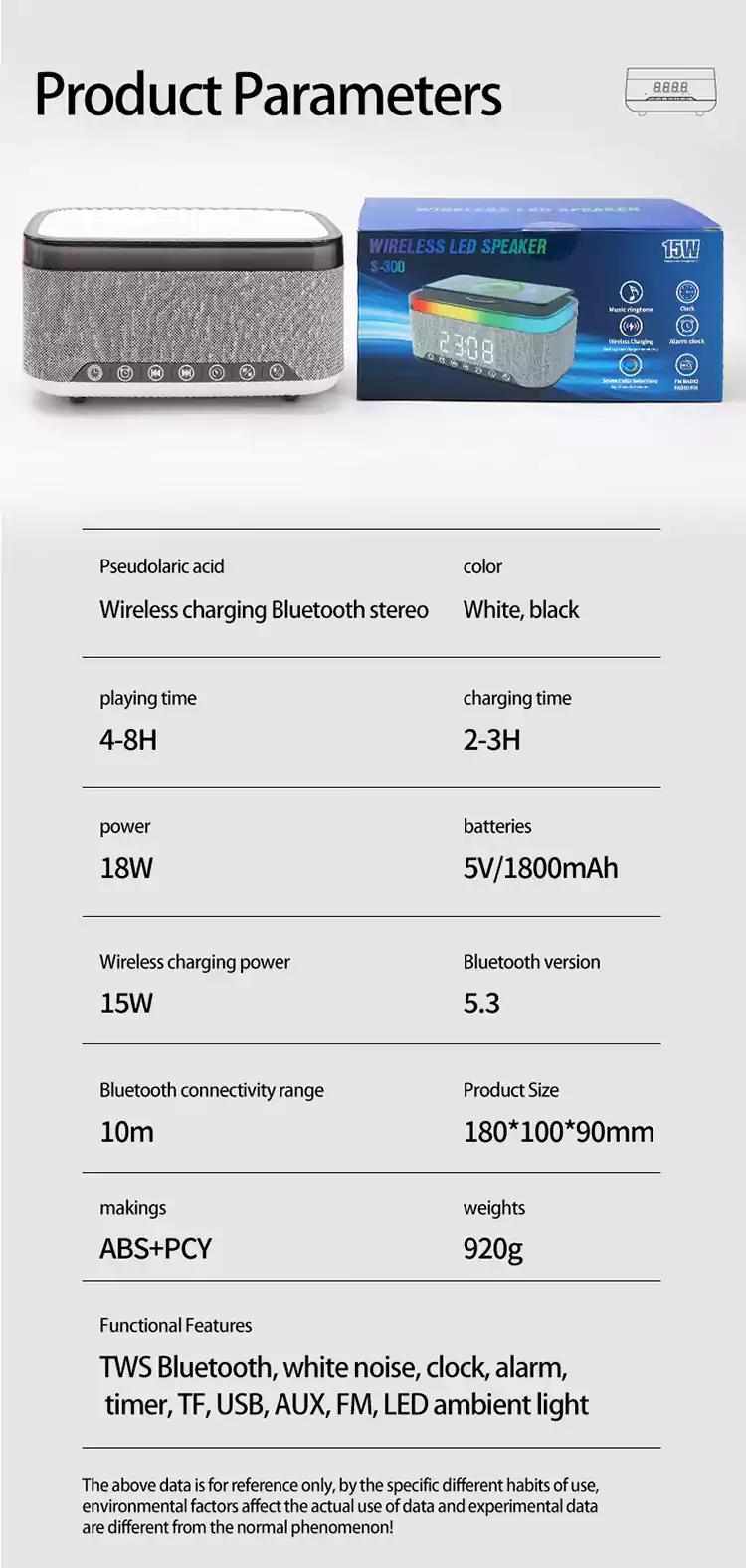 2025 portable bluetooth speaker s30019
