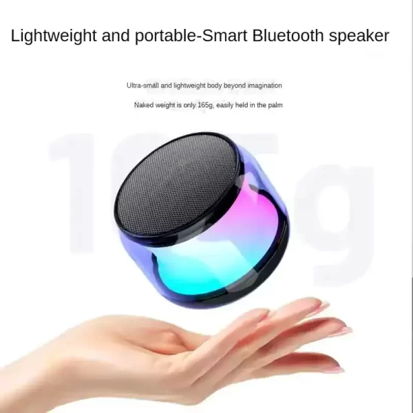 Mini Rgb Smart Portable Gaming Colorful Led Speaker s50002