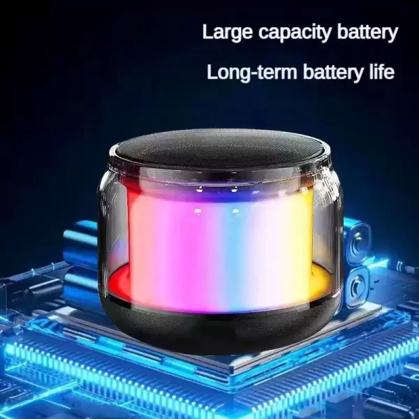 Mini Rgb Smart Portable Gaming Colorful Led Speaker s50004