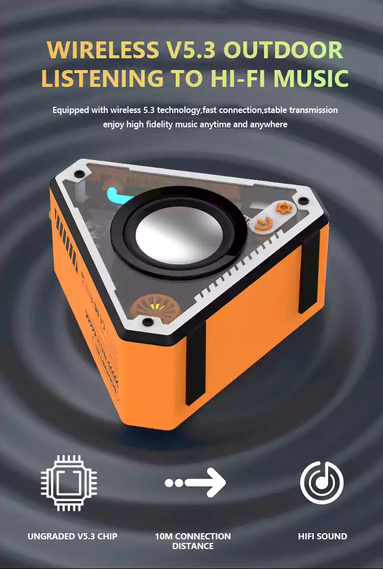 V2 Mecha Mini Wireless BT Speaker 15