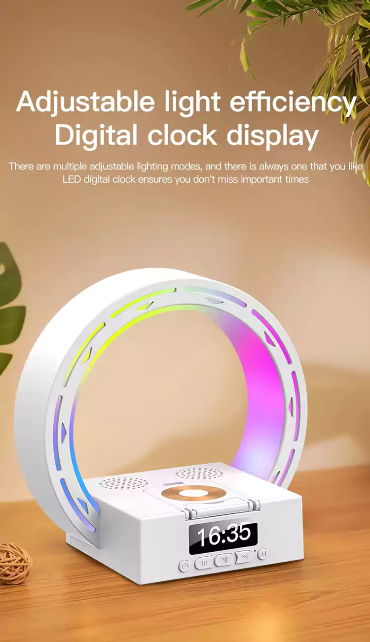 l35 rgb wireless charging bluetooth speaker 16