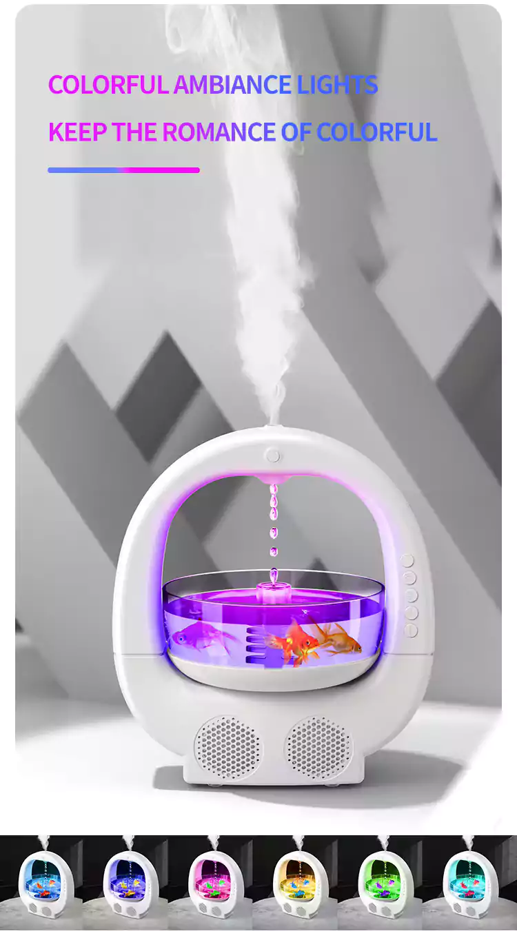 wholesale rgb luxury speaker humidifier 16
