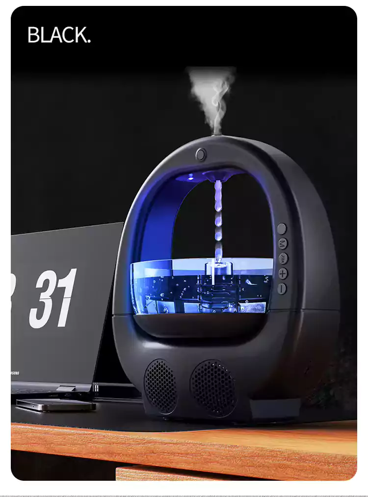 wholesale rgb luxury speaker humidifier 21