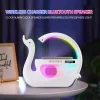 wholesale bluetooth speakers wireless charging clock humidifier 02