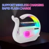 wholesale bluetooth speakers wireless charging clock humidifier 03