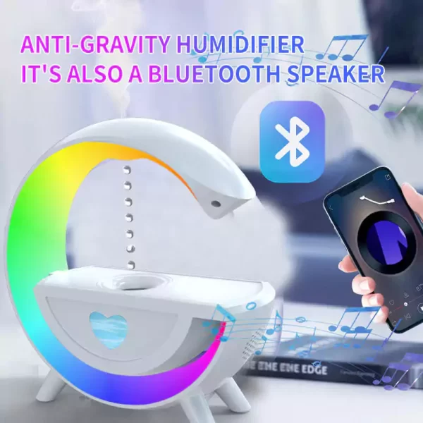 wholesale anti-gravity bluetooth speaker humidifier 04