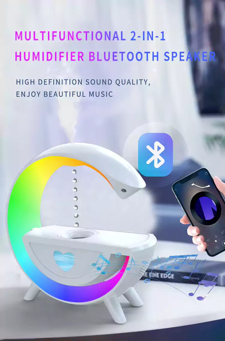 wholesale anti-gravity bluetooth speaker humidifier 11
