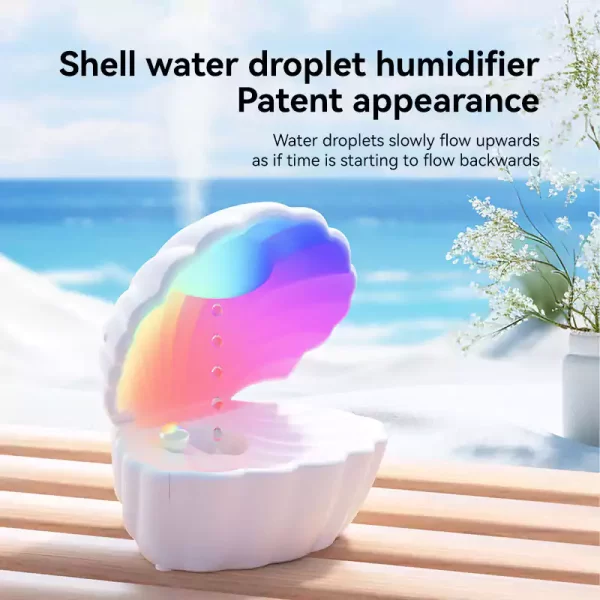wholesale seashells humidifier bluetooth speaker 03