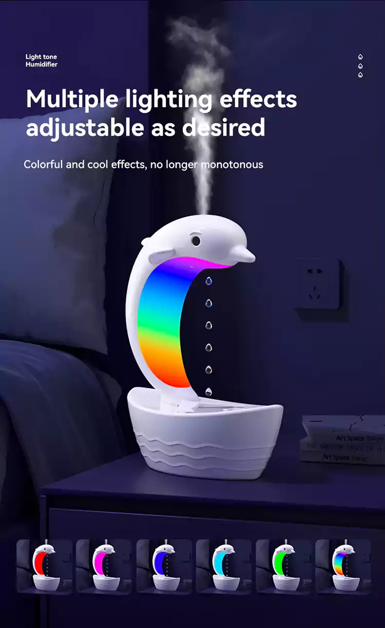2025 wholesale dolphin diffuser humidifier speaker 20