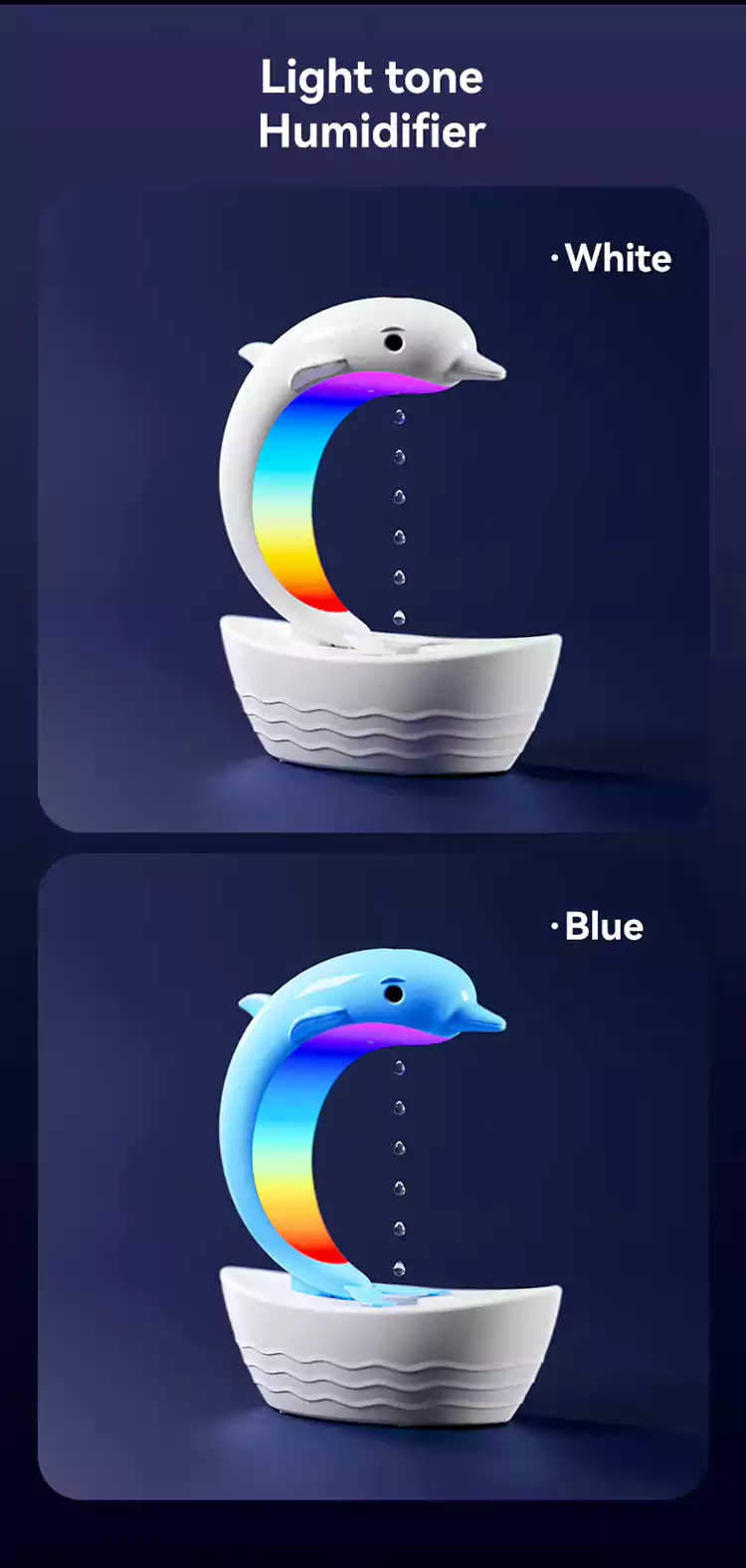 2025 wholesale dolphin diffuser humidifier speaker 22