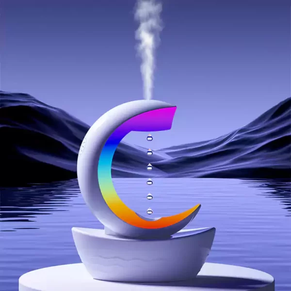 wholesale moon shape humidifier bluetooth speaker 02