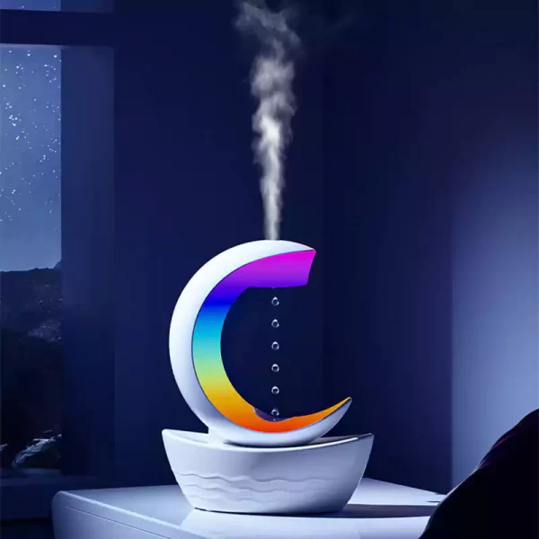wholesale moon shape humidifier bluetooth speaker 03
