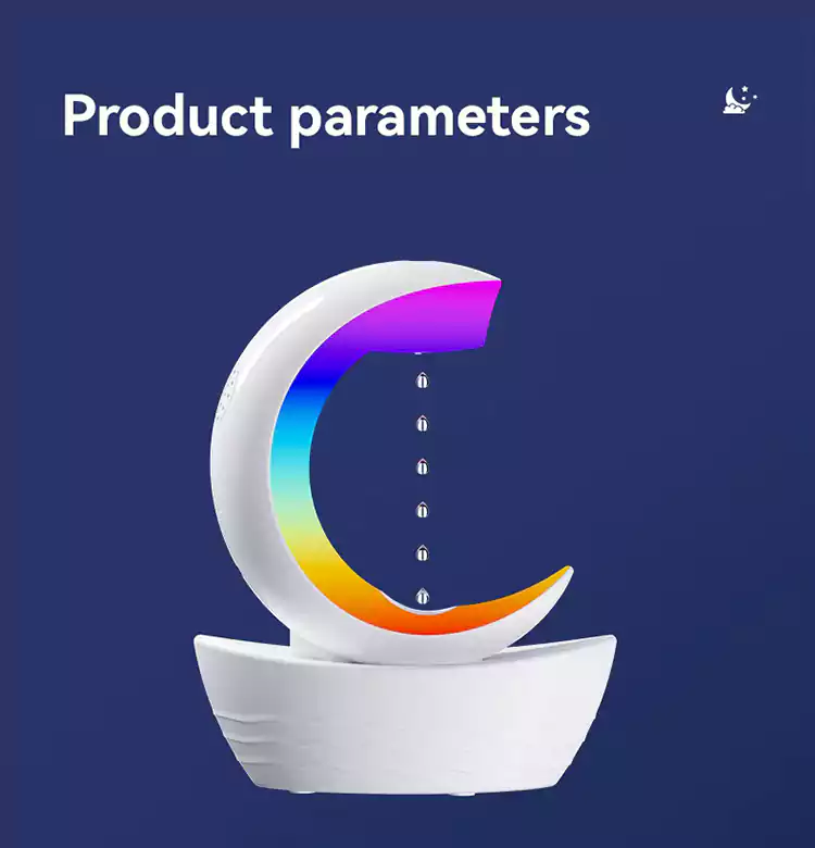 wholesale moon shape humidifier bluetooth speaker 23